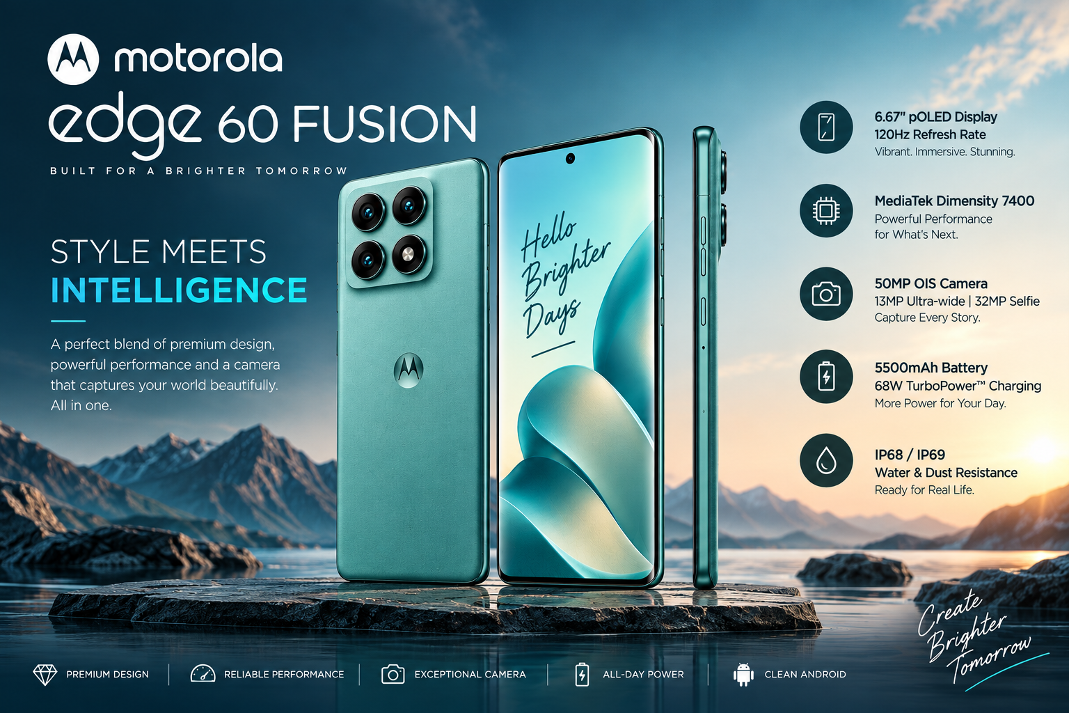 Best mobile under 25000 in India – Motorola Edge 60 Fusion